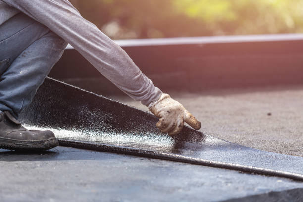 Professional Crawl Space Encapsulation technician working in New Albany, OH